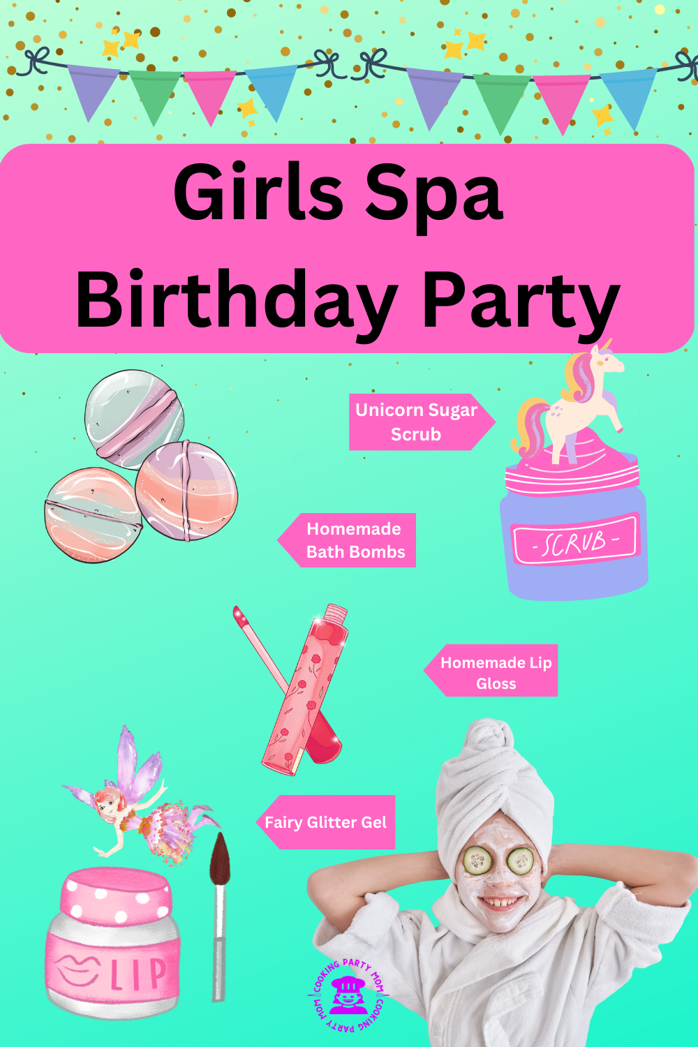 girls-spa-birthday-party-5-diy-spa-recipes-cooking-party-mom