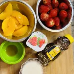 strawberry peach smoothie ingredients