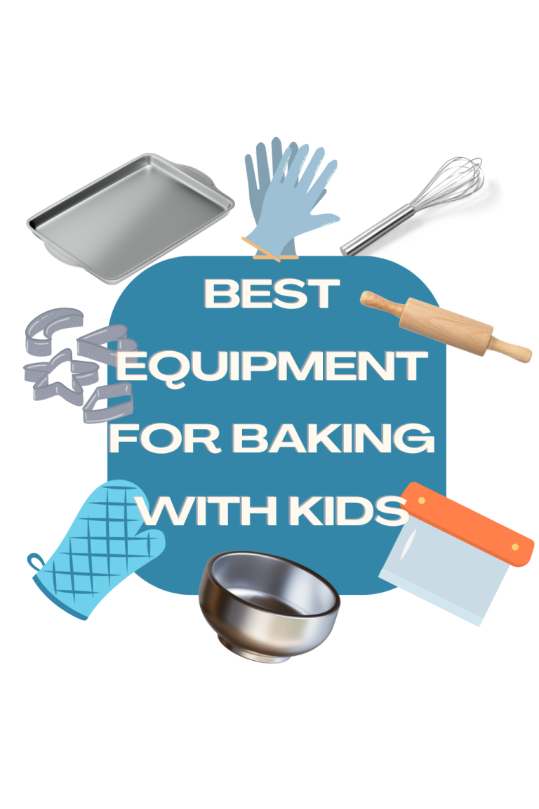 baking with kids, equipment for baking,