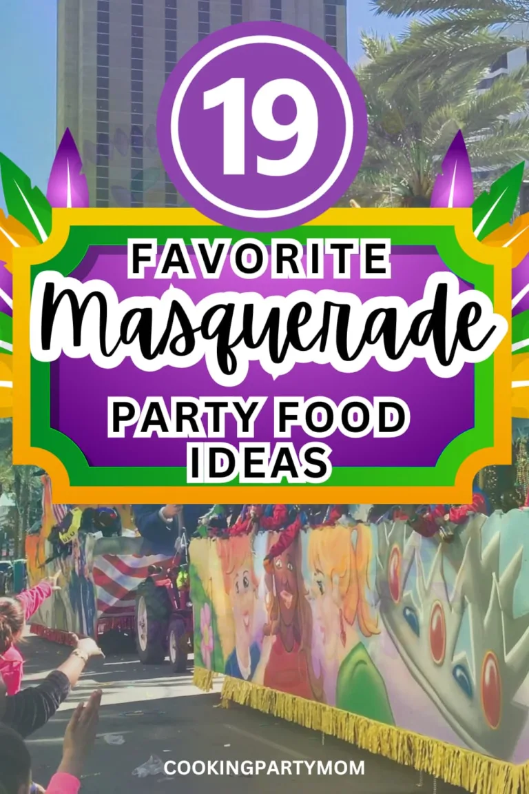 MASQUERADE PARTY FOODS