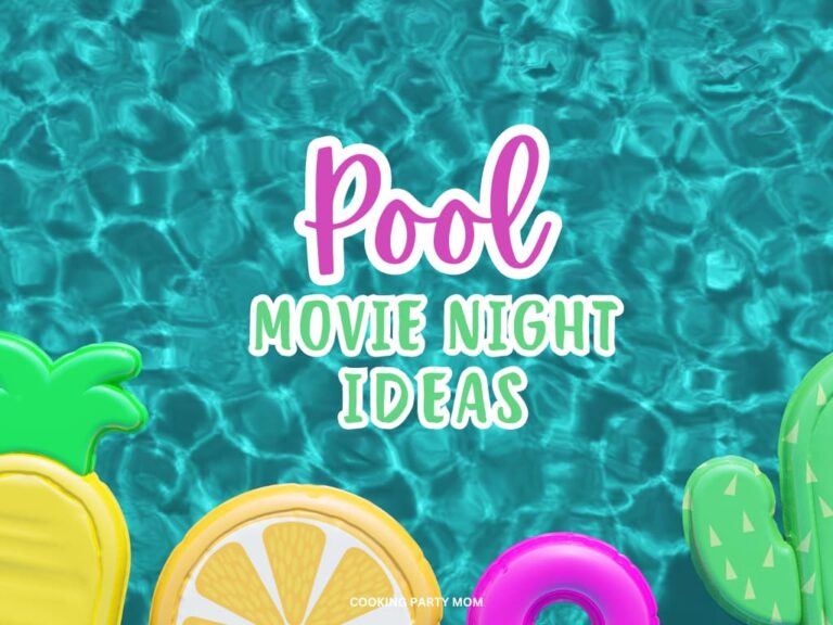 pool movie night ideas