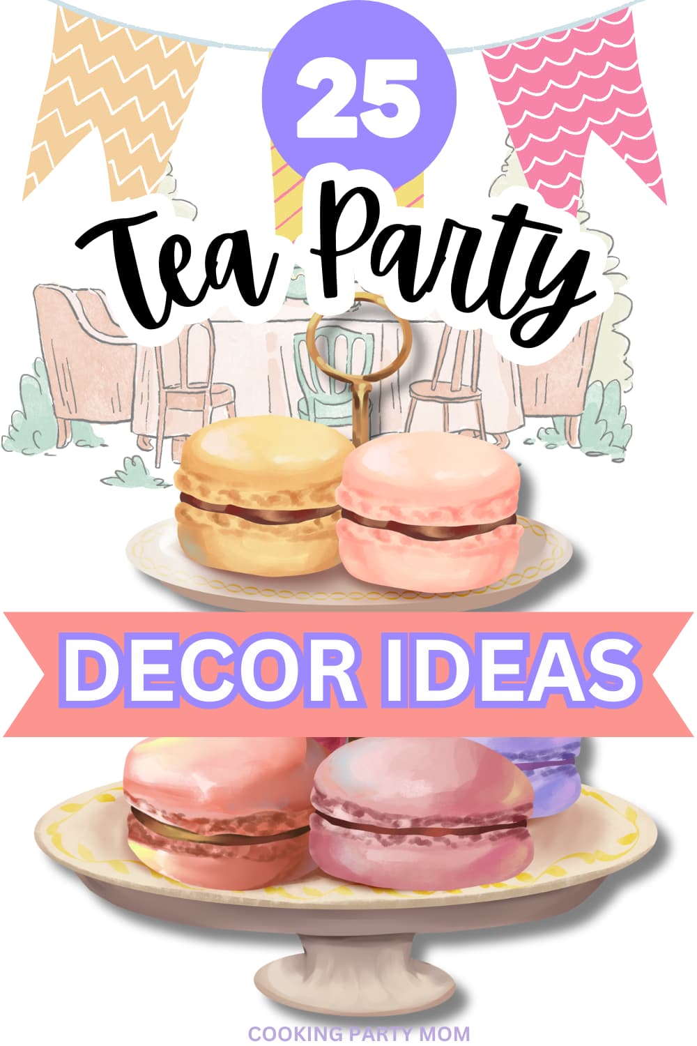 25 Elegant Decor Tea Party Ideas for Adults & Kids - Cooking Party Mom